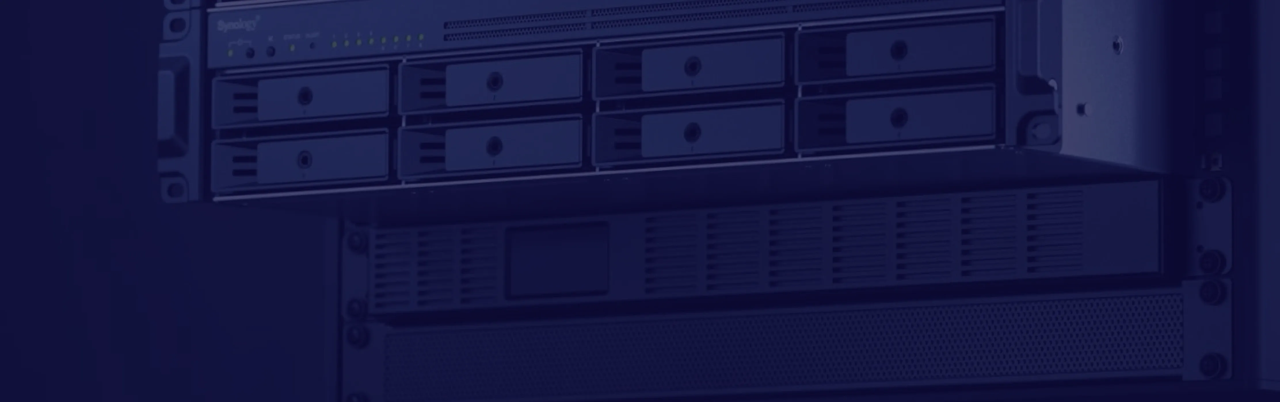 Synology NAS server used for backups